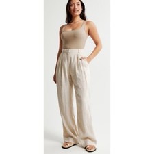 Pantaloni di lino sartoriali