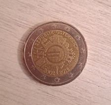 2 euro  Moneta commemorativa Austria REPUBLIK OSTERREICH 2002 2012.
