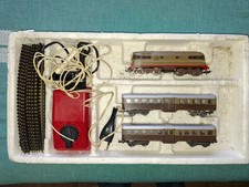 Lima H0 - Trenino vintage con locomotore diesel 8023 D 342 4005 completo