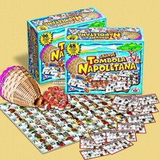 LA GRANDE TOMBOLA NAPOLETANA 48 CARTELLE GIOCHI DI SOCIETA'