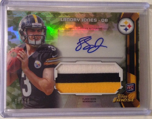 2013 topps finest landry - 2013, jones