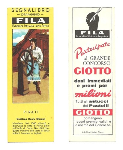 Segnalibro pubblicitario fila - segnalibro,