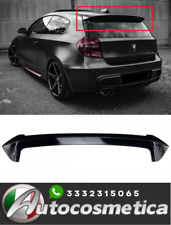 Spoiler posteriore alettone tetto nero abs MSPORT per BMW Serie 1 E81 E87 04-12