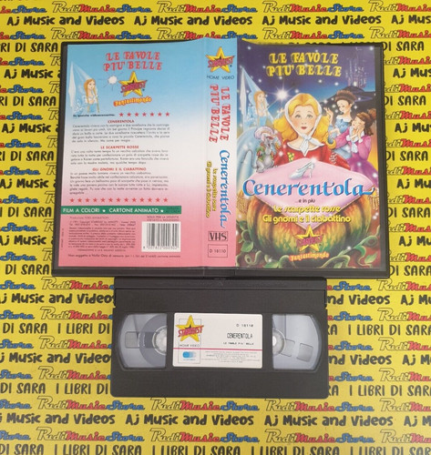 Vhs film cenerentola - cenerentola, le