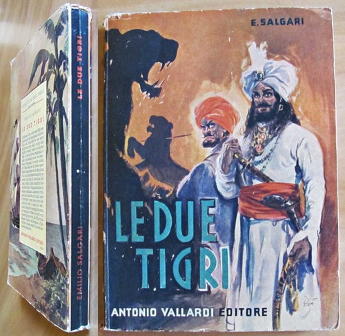 Salgari due tigri - tigri,