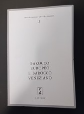 V. Branca " BAROCCO EUROPEO E