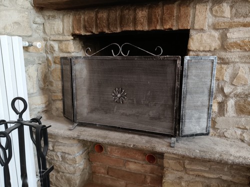 Set attrezzi caminetto - , ferro