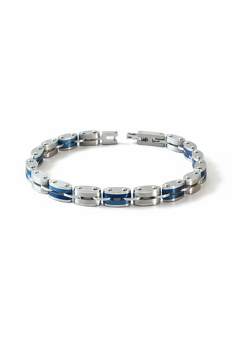 Bracciale uomo acciaio 316l - acciaio,