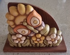 THUN PORTATOVAGLIOLI SOLE FARFALLE MARGHERITE USATO BUONE CONDIZIONI NO SCATOLA