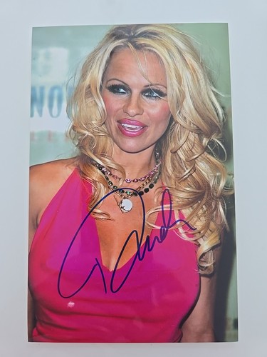 Pamela anderson autografo - anderson, xl