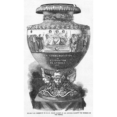 Vaso sevres presentato - sevres,
