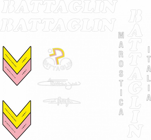 Adesivi telaio battaglin - telaio, giro