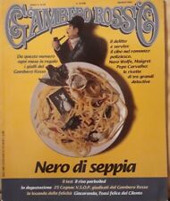 GAMBERO ROSSO n. 38 / marzo 1995 - NERO DI SEPPIA - TEST RISO PARBOILED