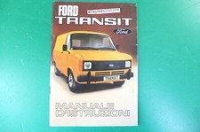 Manuale USO MANUNTENZIONE per Furgone Ford Transit FT 100 80 130 120 160 190 