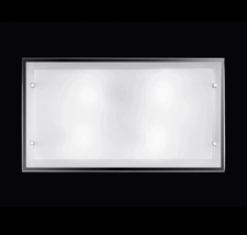 Plafoniera In vetro Bianco