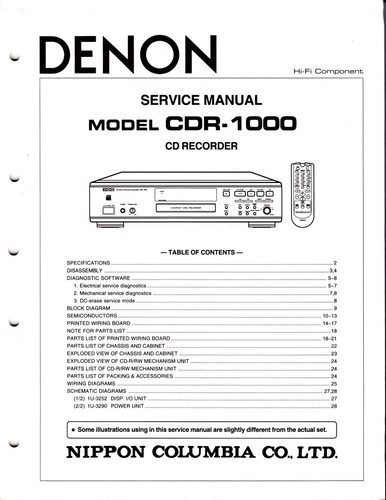Manuale servizio originale - di,