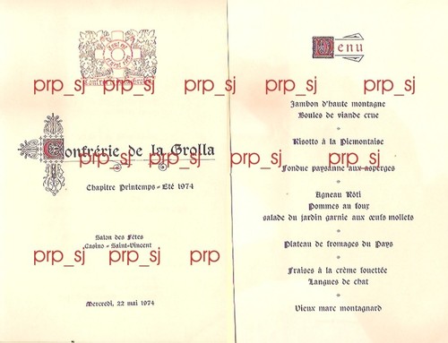 Menù confrerie grolla - menù,