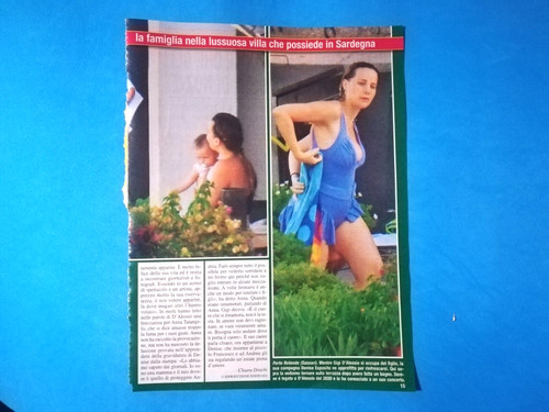 Clipping giornale gossip - di, tv