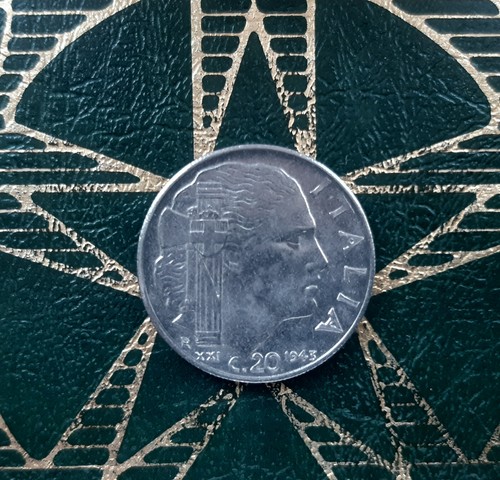 Centesimi 1943 xxi - ($),