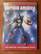 VINTAGE CAPTAIN AMERICA 1966 CARTOONS DVD COMPLETE SERIES AVENGERS MARVEL COMICS