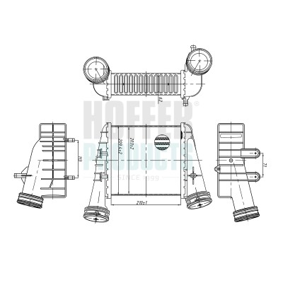 Hoffer intercooler skoda - hoffer,