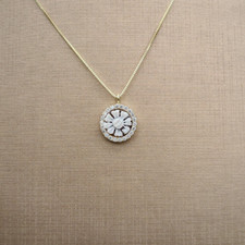 Collana donna pendente cammeo