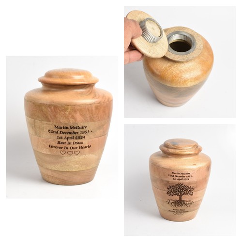 Urna cenere legno - legno,
