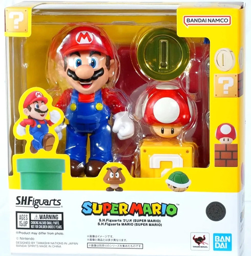 Figuarts super mario - s.h.figuarts,