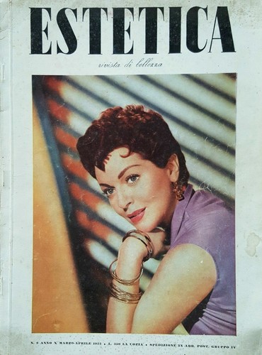 Estetica 4 1955 rivista - estetica, 3/4