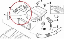 FIAT PUNTO 188 1.2 - METANO MANICOTTO SFIATO MOTORE PER 46536776