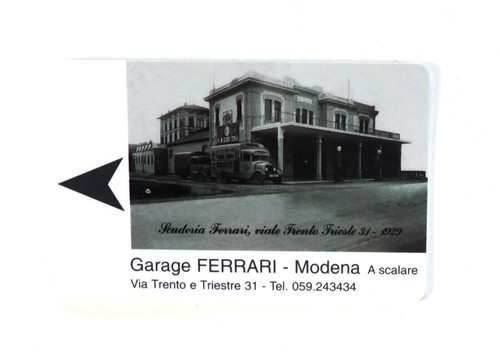 Tessera ingresso garage - tessera,