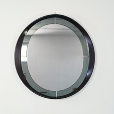 SPECCHIO OVALE LEGNO CORNICE