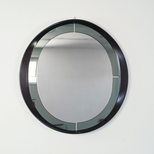 Specchio ovale legno cornice - specchio,