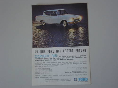 Advertising pubblicità 1961 - advertising,