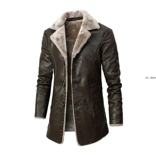 Giacca uomo pelle spessa - pelle, pu