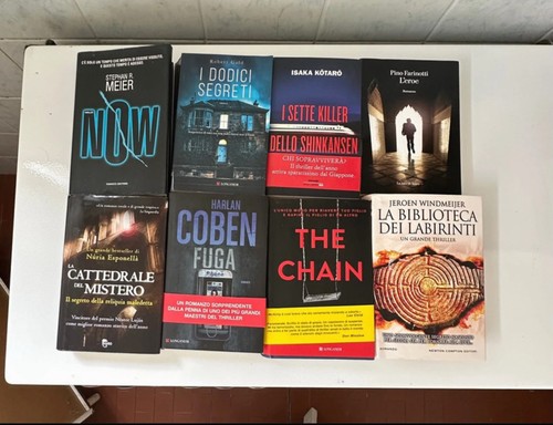 Lotto libri gialli - libri,