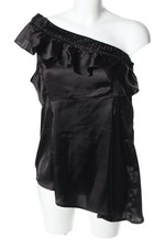 VERO MODA Top monospalla Donna Top Taglia IT 46 nero stile casual