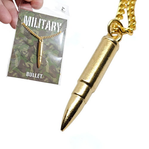 Ciondolo proiettile militare