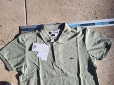 Polo Lacoste homme Vert clair