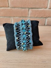 bracciale uncinetto a fascia