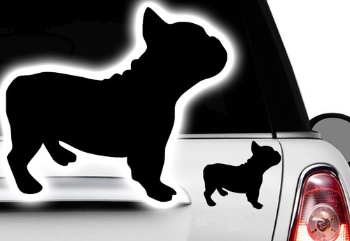 2xauto 12x10cm adesivo bulldog - adesivo,
