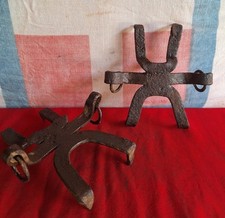 Militaria WW1 RAMPONI da GHIACCIO Austriaci KUK 1gm No Elmetto 