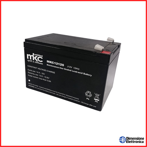 Batteria 12v 12a piombo gel - batteria,