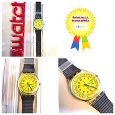 Swatch Gent Nuovo NOS Lemon