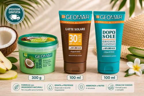 Geomar kit preparazione sole - geomar,