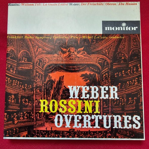 Rossini weber overtures - rossini,