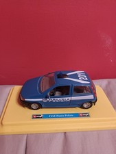 burago Fiat Punto Polizia 1/24