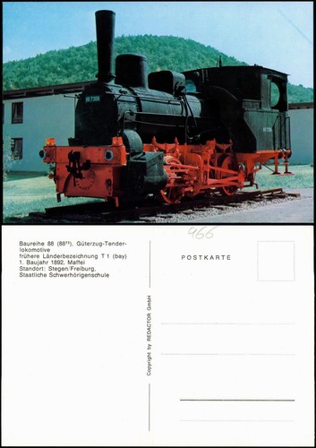 Locomotiva vapore serie 88 - a,