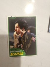 Bob Gross #W84 autografo