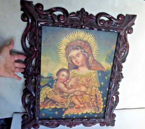 Quadro olio stile scuola